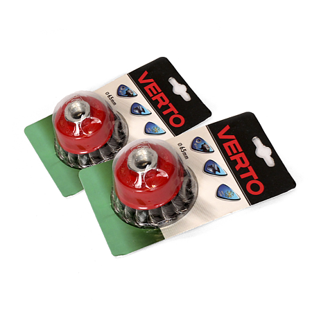 Perie de sarma rotunda, Verto 62H130, diametru 65 mm Perie de sarma rotunda, Verto 62H130, diametru 65 mm