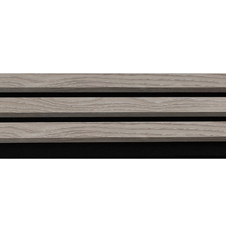 Panou riflaj acustic Stejar Stary, MDF, suport feltru 8mm, interior, 2600 x 144 x 20 mm