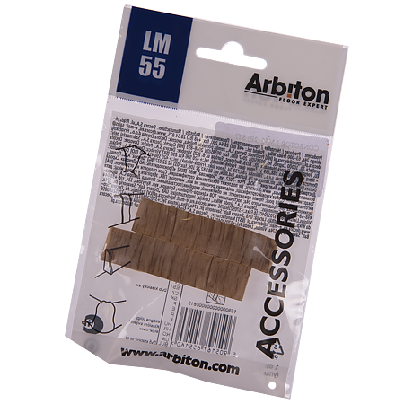 Set element de imbinare plinta parchet Arbiton LM 55, stejar deschis, PVC, 55 x 26 mm, 2 bucati/set
