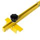 Cleste transport borduri Energo SL-T, otel, galben, lungime 520 mm