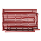 Tigla laterala stanga, Glinex Trend (Polet), bordo, 415 x 260 mm