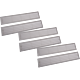 Grila dubla de usa Vents, plastic, alb, 430 x 80 mm