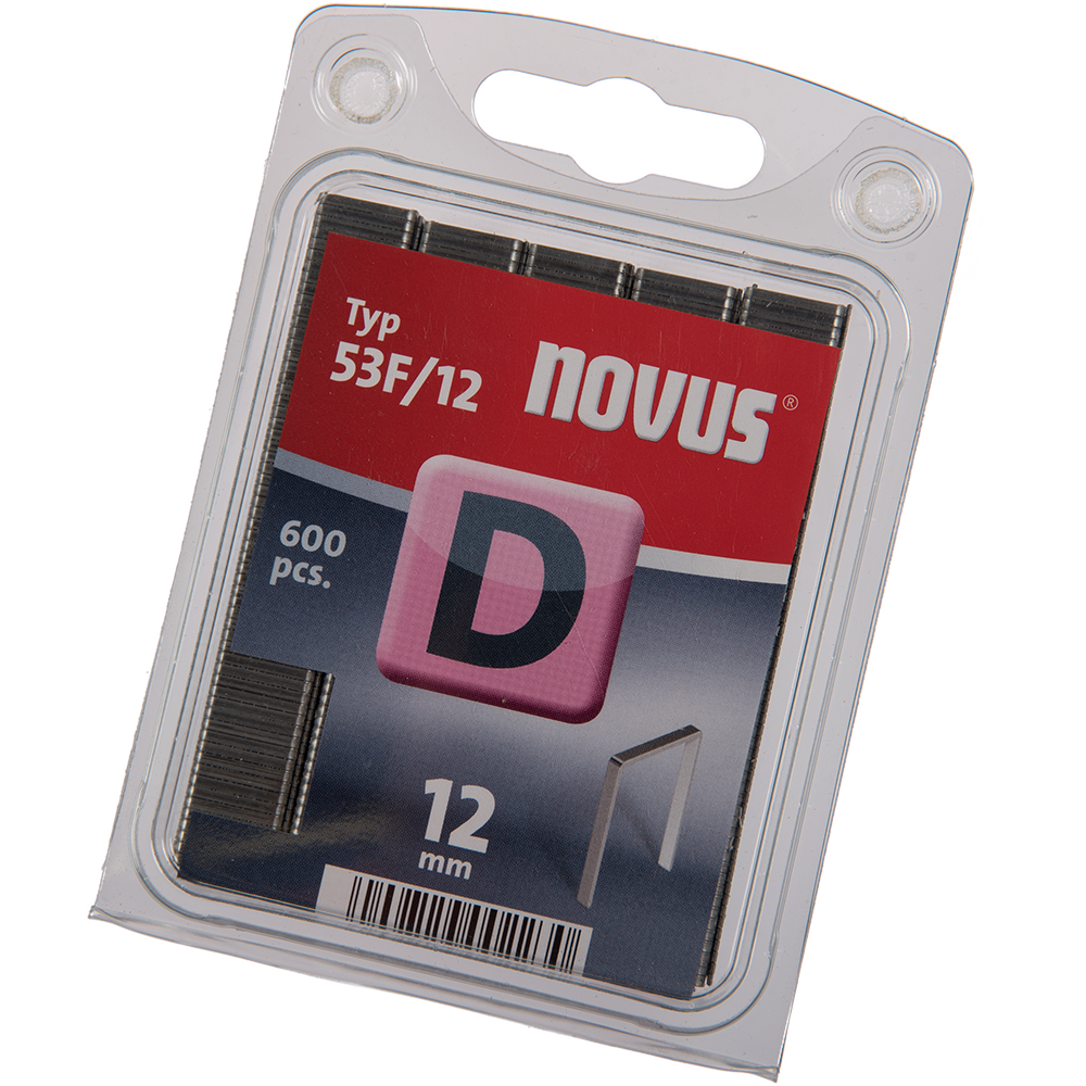 Capse Novus D53F, pentru capsatoare manuale si electrice, zinc, 11,3 x 12 mm, 600 buc 113