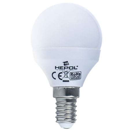 Bec Led Sferic E14 5 W Eco Hepol-Y