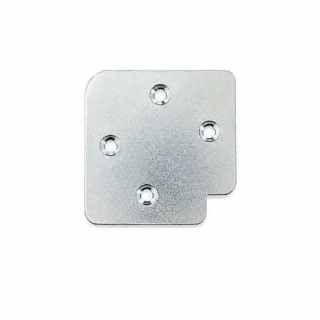 Conector colt profil rama aluminiu Scilm, otel, 52 x 52 x 2 mm