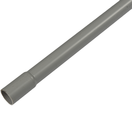 Tub rigid Dietzel, PVC ignifugat,Ø ext 16 mm, 320 N, L 3 m