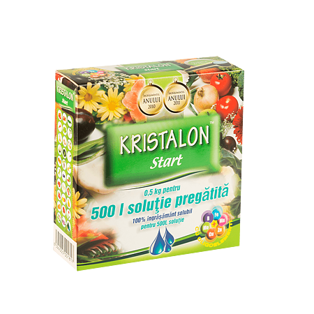 Ingrasamant Kristalon Start, pentru plante si pomi fructiferi, 0,5Kg