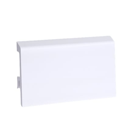 Plinta pardoseala Duflex White Matt 901, polimer flexibil, rezistenta la apa, finisaj mat, alb, 2000 x 80 x 18 mm