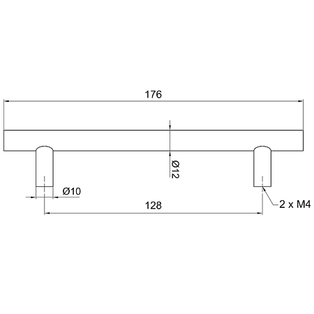 Maner Sedef Boy 128 aluminiu