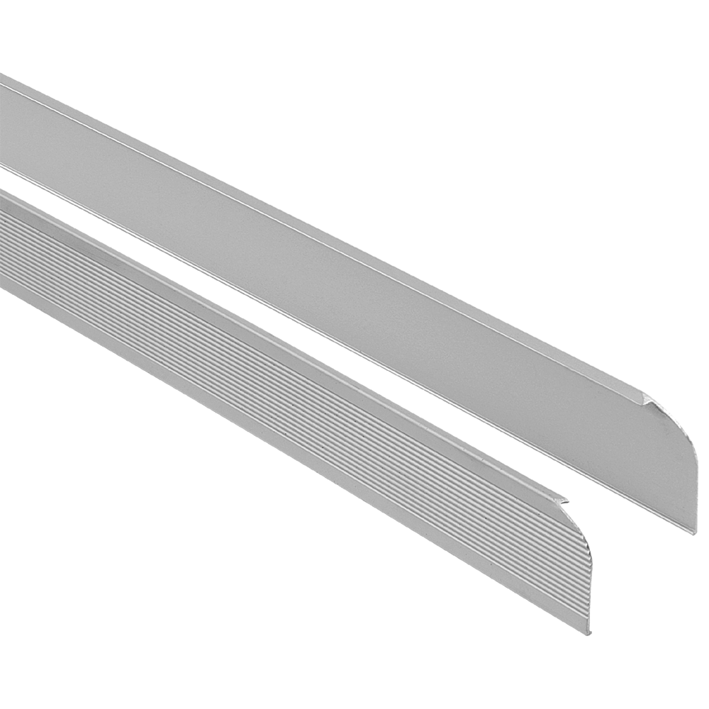 Terminatii aluminiu H = 32 mm, set stanga – dreapta aluminiu