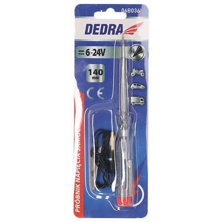 Tester de tensiune auto Dedra, 6 - 24 V