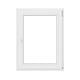 Fereastra PVC, 5 camere, deschidere oscilobatanta, dreapta, alb, 80 x 120 cm 
