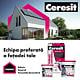 Tencuiala decorativa cu silicon Ceresit Hydro Flex, aspect praf de piatra, granulatie 1.5 mm, interior/exterior, Colorado5, 25 kg