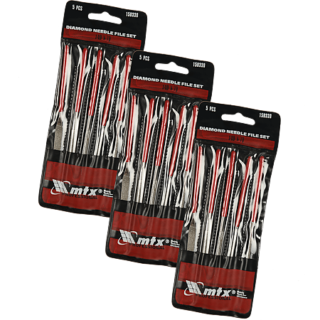 Set 5 pile diamantate MTX,140 x 50 x 3 mm