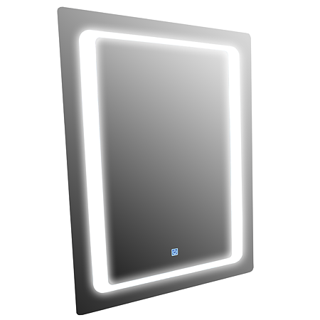 Oglinda baie Regata RO-05, cu iluminare si touch, 80 x 60 cm