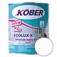 Email Kober Ecolux Kolor, pentru lemn/metal, interior/exterior, pe baza de apa, alb mat, 0.6 l