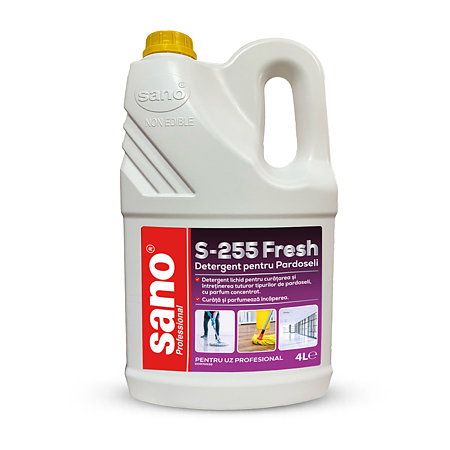 Detergent pentru pardoseala Sano Floor S-255, parfumat, 4 l