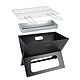 Gratar portabil si pliabil BBQ Collection, otel inoxidabil, 46 x 28 x 36.5 cm 
