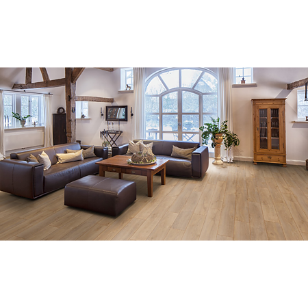 Parchet laminat 12 mm Kronotex Robusto Stejar Premium 4954, nuanta medie, clasa de trafic 33, click, 1375 x 188 mm