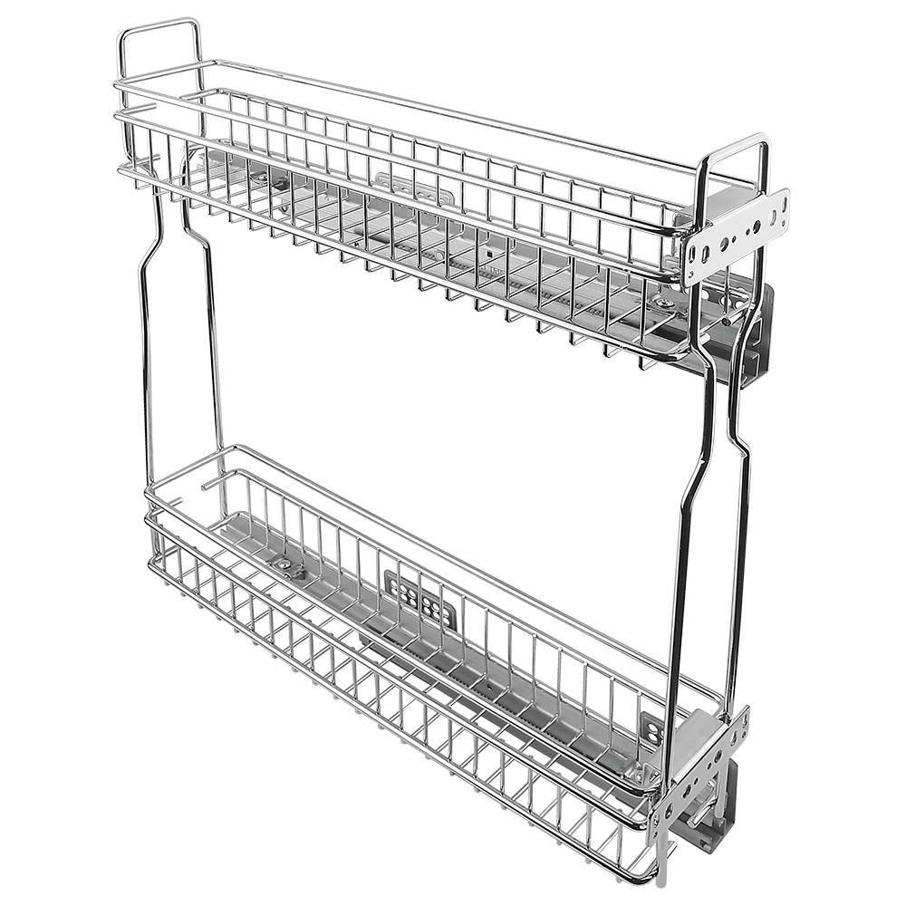 Cos metalic Jolly Teko, latime 110 mm, cu glisiere ascunse, finisaj cromat