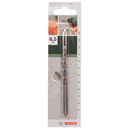 Burghiu Bosch, mandrina standard, pentru beton conform Iso 5468, 6,5 mm