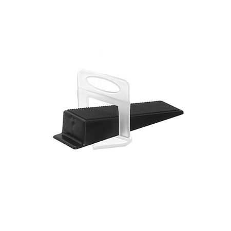 Clips 0,5 mm sistem nivelare gresie Pro, plastic, 100 buc/punga Clips 0,5 mm sistem nivelare gresie Pro, plastic, 100 buc/punga
