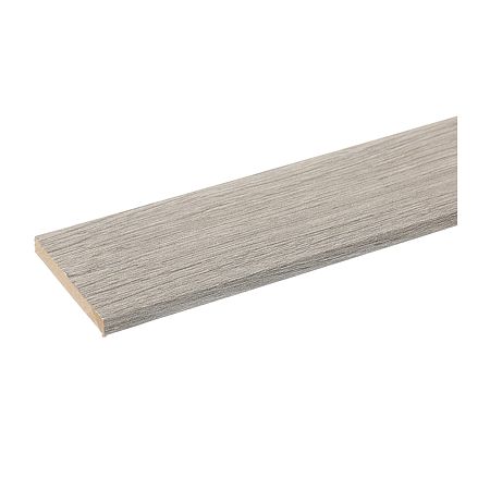 Pervaz usa interior Pamate, gri, MDF, 203 x 6 x 0.5 cm, 3 piese