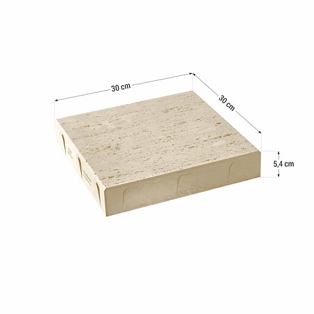 Dale pavaj Star Stone, modul Athos 2 piese, smoke, 5.4 cm