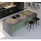 Blat bucatarie Kronospan Slim Line Plus K595 Pietra Belvedere, finisaj mat, decor piatra, 4100 x 650 x 12 mm