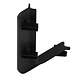 Colt interior 90 grade pentru profil aluminiu LB (tip Gola) - L, plastic, negru