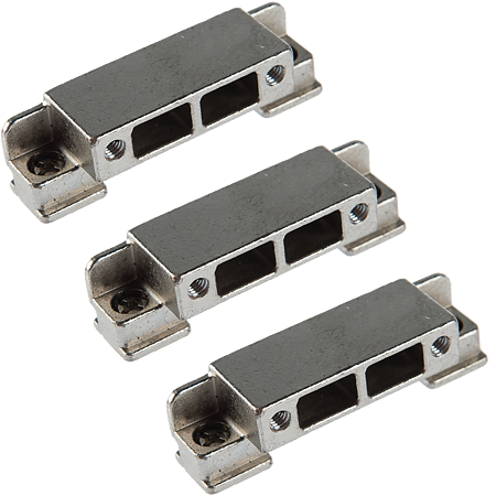 Adaptor universal pentru profil de aluminiu FGV, cromat, 58 x 15 mm