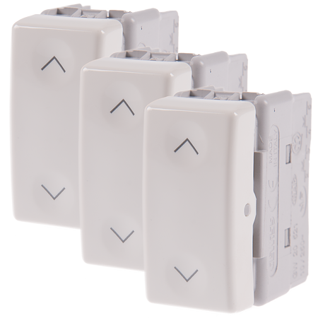 Buton cu revenire System, Gewiss GW20521, 1M, alb Buton cu revenire System, Gewiss GW20521, 1M, alb