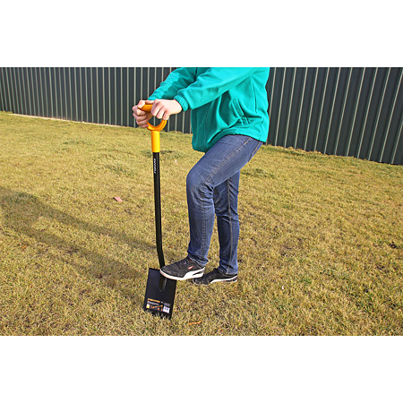 Cazma rotunda Fiskars Solid, 1170 mm, otel, 1,28 kg