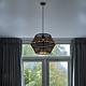 Suspensie Freya SP1, KL111132, 1xE27, negru-auriu