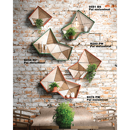 Pal melaminat Kronospan, Rosu ceramic K098 SU, 2800 x 2070 x 18 mm