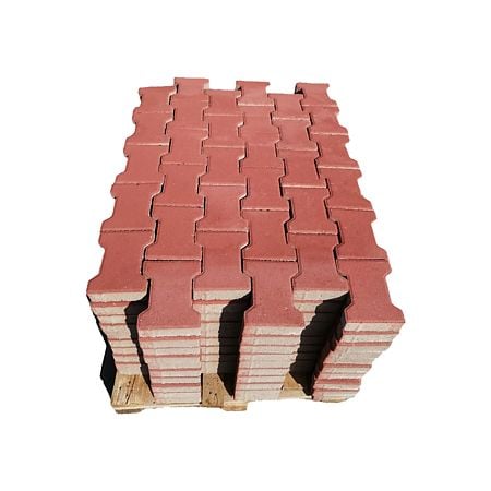 Pavele Elis dublu T T1, rosu, 20 x 16.5 x 6 cm