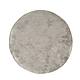 Taburet Ring, inel stejar, catifea crem E04, rotund, 38 x 38 x 40 cm