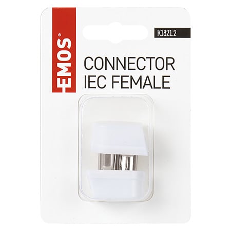 Set 2 conectori antena IEC Emos, tip F, in unghi