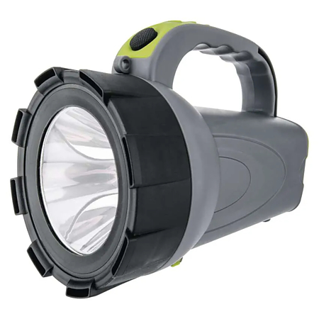 Lanterna cu acumulator LED EMOS P2311, 300 lm, gri-negru-verde, 2400 mAh