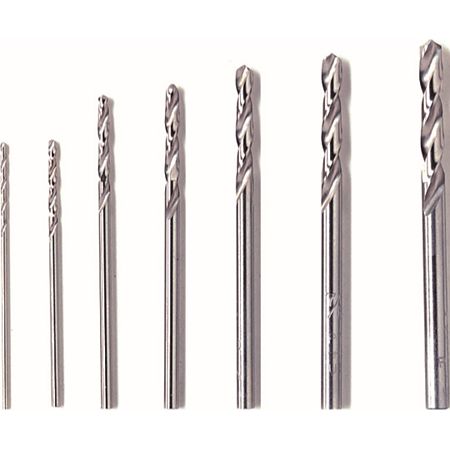 Set 7 burghie Dremel, 0,8 - 3,2 mm
