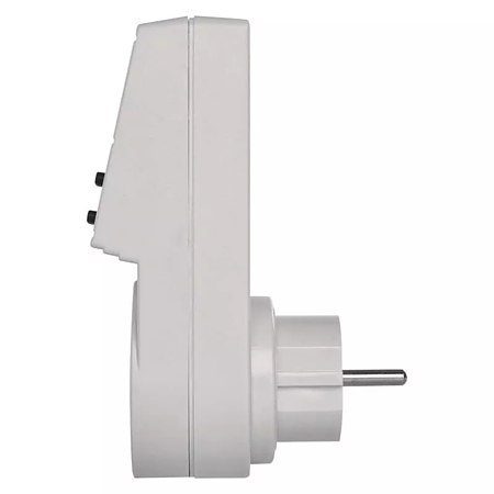 Priza digitala programabila Emos P5521 TS-ED1, 16A, maxim 3680 W, IP20, 130 x 57 x 87 mm