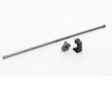 Set conectori prindere usa Kessebohmer Tandem Side, silver, pentru sistem H1700 mm / front 600 mm