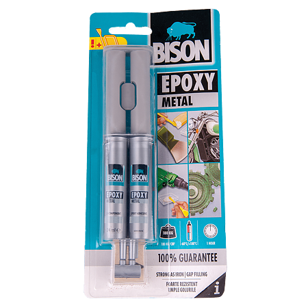 Adeziv pentru metal, Bison Epoxy Metal, 24 ml