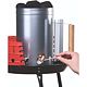 Dispenser pentru aprins gratarul BBQ Collection, otel zincat, 25.5 x 16.7 x 27.4 cm 