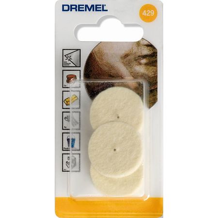 Disc lustruire Dremel 429, 26 mm