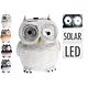 Lampa solara cu LED Owl, de gradina, 2 x LED, 9 cm