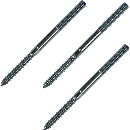 Prezon pentru lemn si metal, otel zincat, M10 x 160 mm, L55/M50 Prezon pentru lemn si metal, otel zincat, M10 x 160 mm, L55/M50