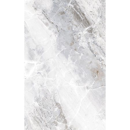 Faianta bucatarie Kai Jasper Light, gri, lucios, aspect de marmura, 40 x 25 cm