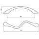 Maner S 96 mm crom