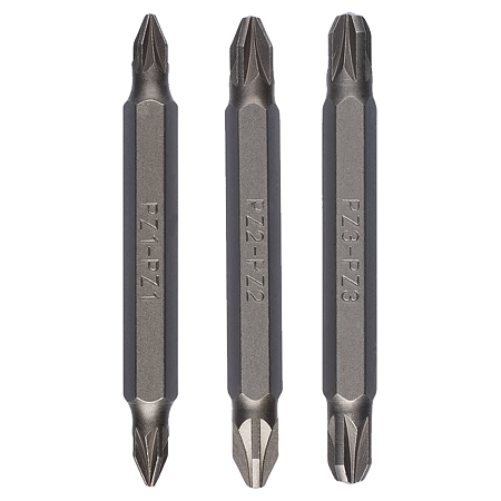 Set capete surubelnite duble Bosch, PZ, 3 piese